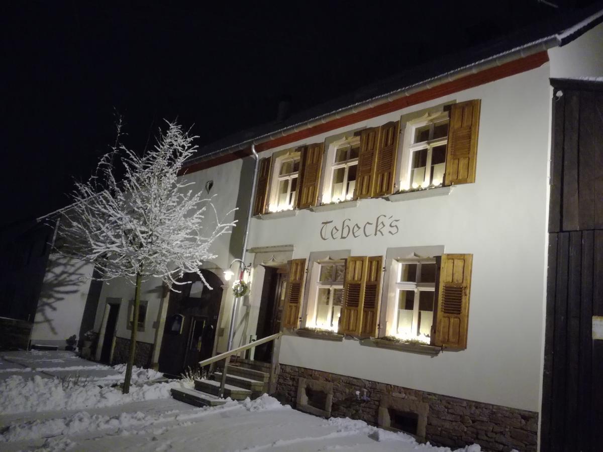 Ferienwohnungen Bistro Tebecks 瓦登 外观 照片